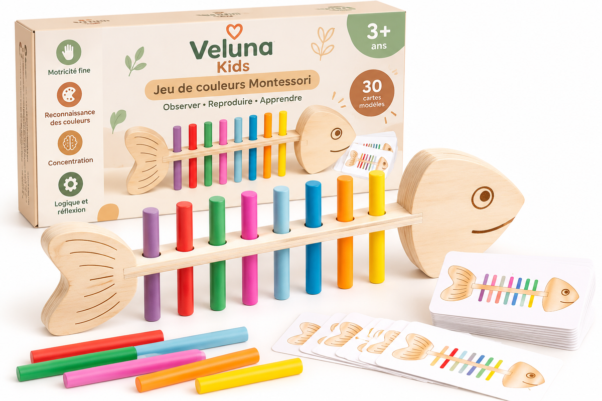 Poisson Montessorie - Veluna Kid