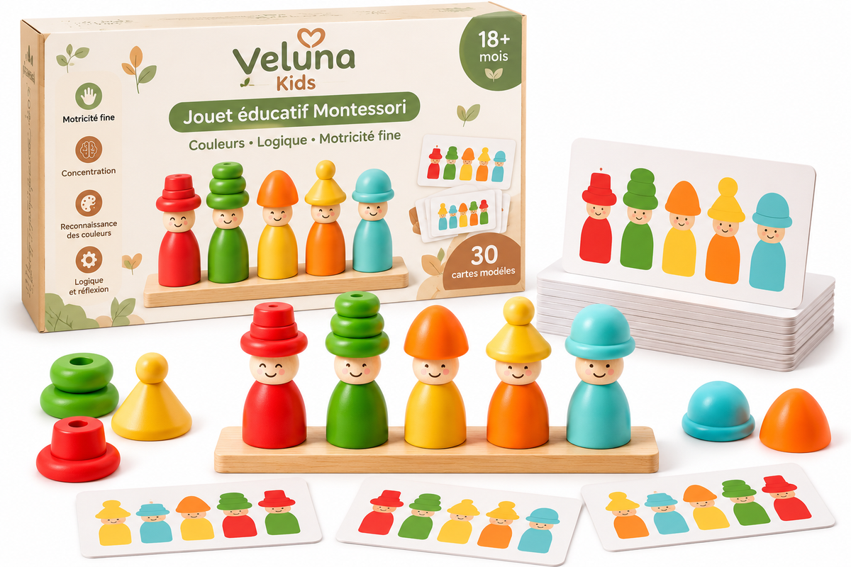 Bonhomme Montessori - Veluna kid